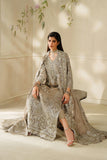 Baroque Chantelle Embroidered Chiffon Unstitched 3Pc Suit CH14-08