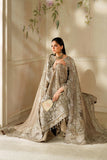 Baroque Chantelle Embroidered Chiffon Unstitched 3Pc Suit CH14-08