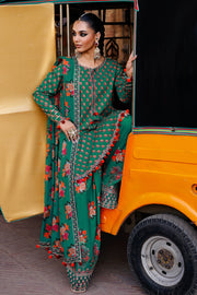 Charizma Summer Lawn Unstitched Embroidered 3Pc Suit CH6-02