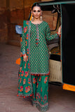 Charizma Summer Lawn Unstitched Embroidered 3Pc Suit CH6-02