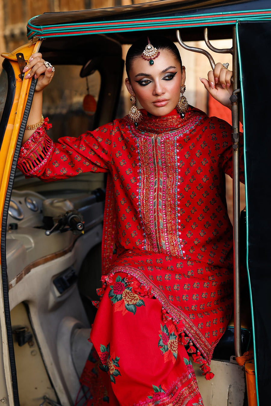 Charizma Summer Lawn Unstitched Embroidered 3Pc Suit CH6-03