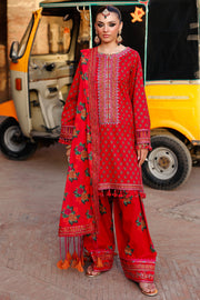 Charizma Summer Lawn Unstitched Embroidered 3Pc Suit CH6-03