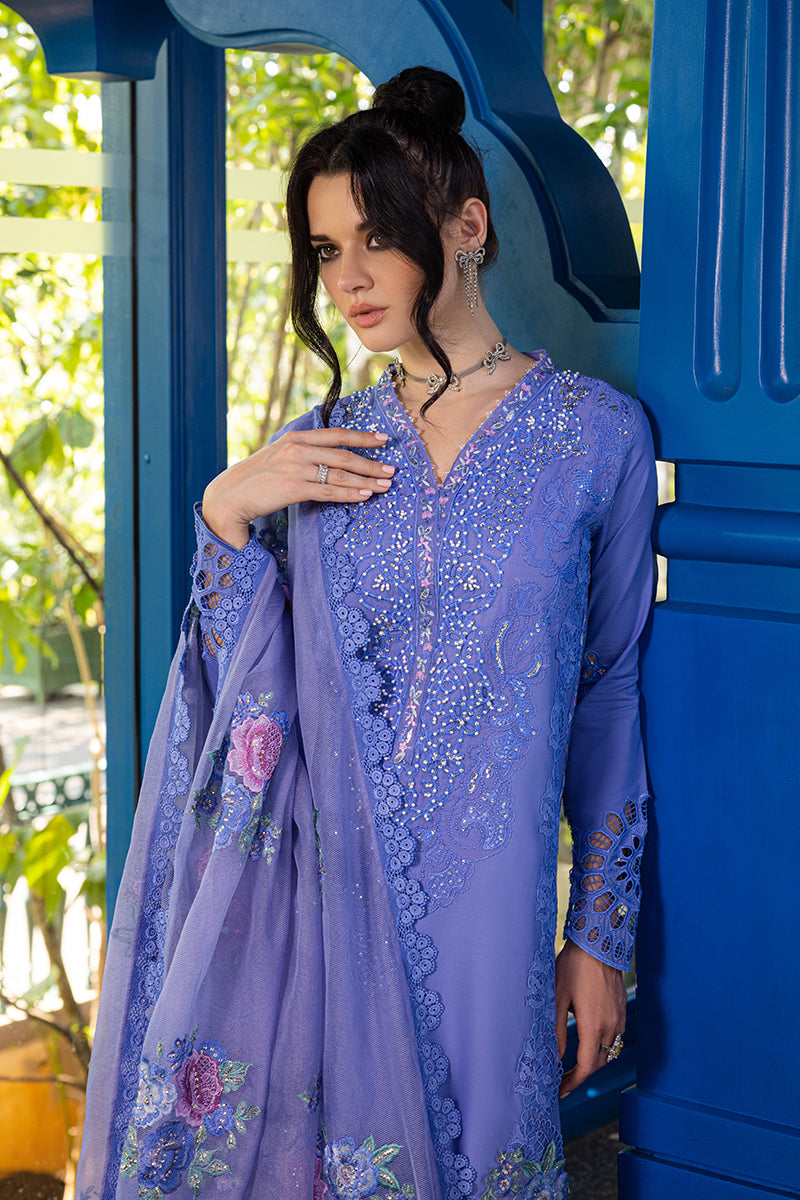 Mushq Orient Express Embroidered Lawn Unstitched 3Pc Suit MSF-03 Charme