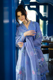 Mushq Orient Express Embroidered Lawn Unstitched 3Pc Suit MSF-03 Charme