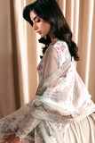 Zarif Siraya Printed Formal Unstitched 3Pc Net Suit - CHASHNI
