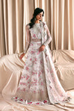 Zarif Siraya Printed Formal Unstitched 3Pc Net Suit - CHASHNI