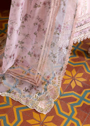 Saira Shakira Bloom Unstitched Lawn 3Pc Suit SS-25-03A CHLOE