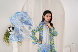 Feathers Premium Printed Lawn Unstitched 3Pc Suit CHROMEX-FT706