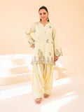 Faiza Faisal FNF Cords Embroidered Lawn Pret 2Pc Suit - CITRON DEW