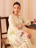 Faiza Faisal FNF Cords Embroidered Lawn Pret 2Pc Suit - CITRON DEW
