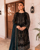 Xenia Formals Unstitched Luxury Embroidered Chiffon 3Pc Suit - CIYA