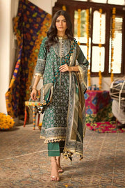 Gul Ahmed Chunri Embroidered Lawn Unstitched 3Pc Suit CL-42003B