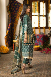 Gul Ahmed Chunri Embroidered Lawn Unstitched 3Pc Suit CL-42003B