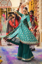 Gul Ahmed Chunri Embroidered Lawn Unstitched 3Pc Suit CL-42004B