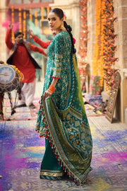 Gul Ahmed Chunri Embroidered Lawn Unstitched 3Pc Suit CL-42004B