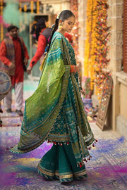 Gul Ahmed Chunri Embroidered Lawn Unstitched 3Pc Suit CL-42004B