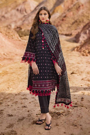 Gul Ahmed Chunri Embroidered Lawn Unstitched 3Pc Suit CL-42005
