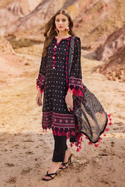 Gul Ahmed Chunri Embroidered Lawn Unstitched 3Pc Suit CL-42005