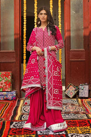 Gul Ahmed Chunri Embroidered Lawn Unstitched 3Pc Suit CL-42008B