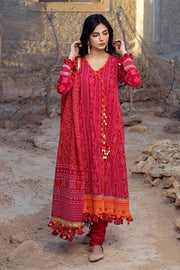 Gul Ahmed Chunri Embroidered Lawn Unstitched 3Pc Suit CL-42009A