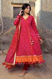 Gul Ahmed Chunri Embroidered Lawn Unstitched 3Pc Suit CL-42009A