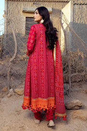 Gul Ahmed Chunri Embroidered Lawn Unstitched 3Pc Suit CL-42009A