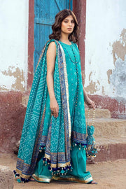 Gul Ahmed Chunri Embroidered Lawn Unstitched 3Pc Suit CL-42013A