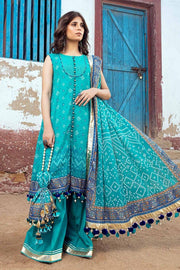 Gul Ahmed Chunri Embroidered Lawn Unstitched 3Pc Suit CL-42013A