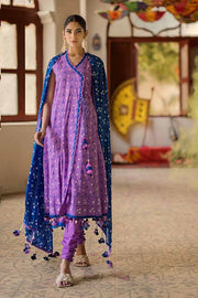 Gul Ahmed Chunri Embroidered Lawn Unstitched 3Pc Suit CL-42016B