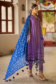 Gul Ahmed Chunri Embroidered Lawn Unstitched 3Pc Suit CL-42016B