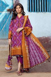 Gul Ahmed Chunri Embroidered Lawn Unstitched 3Pc Suit CL-42018A