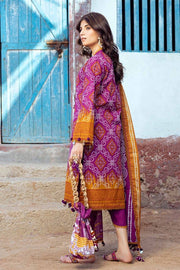 Gul Ahmed Chunri Embroidered Lawn Unstitched 3Pc Suit CL-42018A