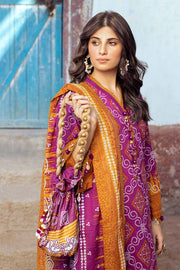 Gul Ahmed Chunri Embroidered Lawn Unstitched 3Pc Suit CL-42018A
