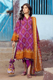 Gul Ahmed Chunri Embroidered Lawn Unstitched 3Pc Suit CL-42018A
