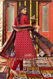 Gul Ahmed Chunri Embroidered Lawn Unstitched 3Pc Suit CL-42032B