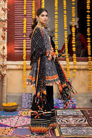 Gul Ahmed Chunri Embroidered Lawn Unstitched 3Pc Suit CL-42033B