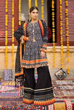 Gul Ahmed Chunri Embroidered Lawn Unstitched 3Pc Suit CL-42033B