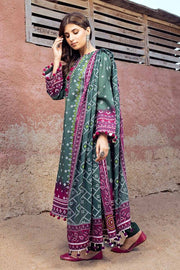Gul Ahmed Chunri Embroidered Lawn Unstitched 3Pc Suit CL-42034A
