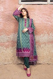 Gul Ahmed Chunri Embroidered Lawn Unstitched 3Pc Suit CL-42034A