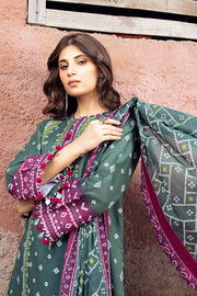 Gul Ahmed Chunri Embroidered Lawn Unstitched 3Pc Suit CL-42034A