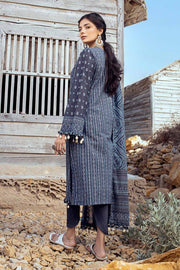 Gul Ahmed Chunri Embroidered Lawn Unstitched 3Pc Suit CL-42035A