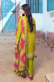 Gul Ahmed Chunri Embroidered Lawn Unstitched 3Pc Suit CL-42036A
