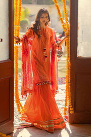 Gul Ahmed Chunri Embroidered Lawn Unstitched 3Pc Suit CL-42036B