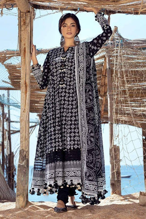 Gul Ahmed Chunri Embroidered Lawn Unstitched 3Pc Suit CL-42039A