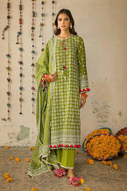 Gul Ahmed Chunri Embroidered Lawn Unstitched 3Pc Suit CL-42039B