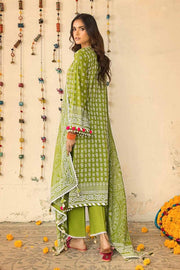 Gul Ahmed Chunri Embroidered Lawn Unstitched 3Pc Suit CL-42039B