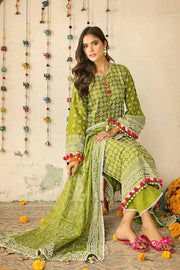Gul Ahmed Chunri Embroidered Lawn Unstitched 3Pc Suit CL-42039B