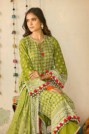 Gul Ahmed Chunri Embroidered Lawn Unstitched 3Pc Suit CL-42039B