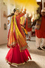 Gul Ahmed Chunri Embroidered Lawn Unstitched 3Pc Suit CL-42042B