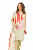 Gul Ahmed Printed Lawn Unstitched 3Pc Suit CL-42046A